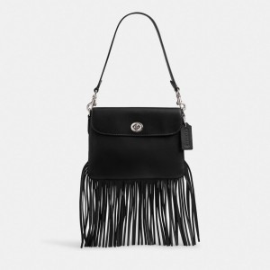 Coach 1964 Fringe Bag Argento Nere | COH864818
