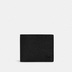 Coach 3 In 1 Wallet With Signature Canvas Interior Nere | COH866722