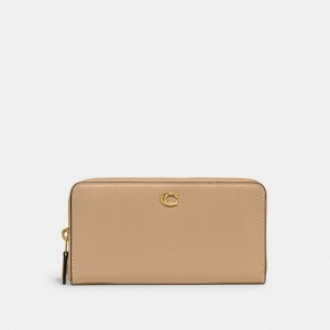 Coach Accordion Zip Wallet Marroni | COH866729
