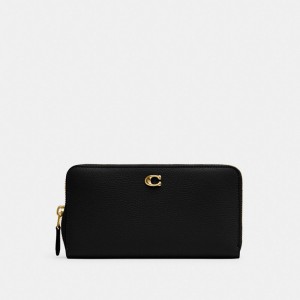 Coach Accordion Zip Wallet Nere | COH865501