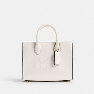 Coach Ace Tote Bag 17 Bianche | COH865201