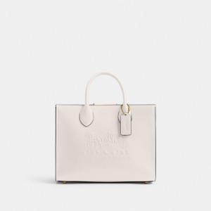 Coach Ace Tote Bag 26 Bianche | COH865047