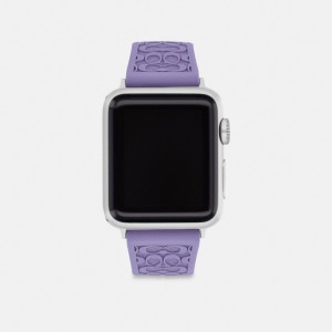 Coach Apple Watch® Strap, 38 Mm And 40 Mm Viola | COH866271