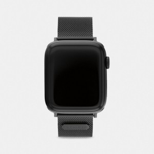 Coach Apple Watch® Strap, 42 Mm And 44 Mm Nere | COH866272
