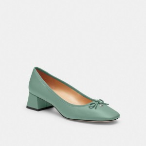Coach Ava Ballet Pump Verde Acqua | COH865756