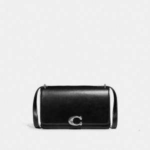 Coach Bandit Shoulder Bag Argento Nere | COH864763
