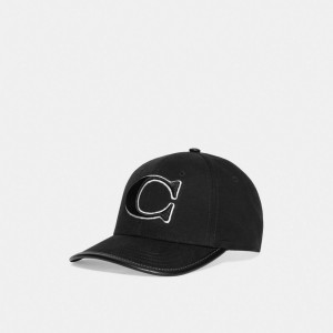Coach Baseball Hat Nere | COH866421