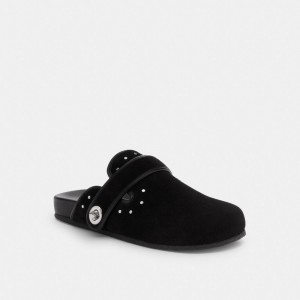 Coach Blake Clog With Rivets Nere | COH865808