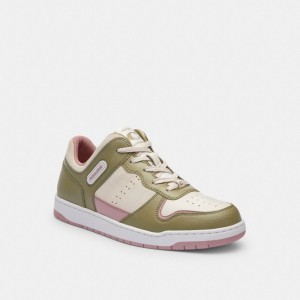 Coach C201 Low Top Sneaker Rosa Chiaro | COH865841