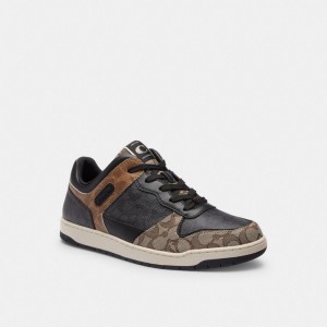 Coach C201 Sneaker In Signature Nere | COH866805