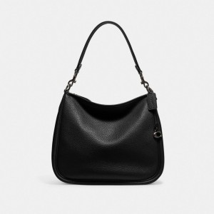 Coach Cary Shoulder Bag Blu Grigie Nere | COH864971
