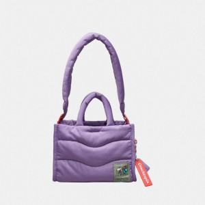 Coach Coachtopia Loop Mini Puffy Tote Viola | COH866623