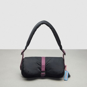 Coach Coachtopia Loop Puffy Wavy Dinky Bag Nere | COH864980