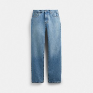 Coach Denim Jeans Lavaggio Chiaro | COH866944