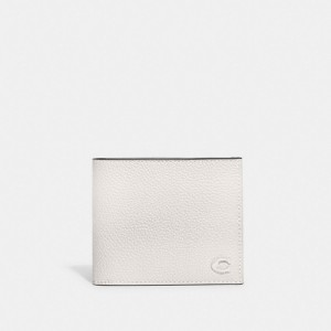 Coach Double Billfold Wallet Bianche | COH866699