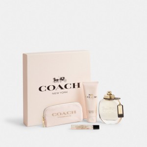 Coach Eau De Parfum 4 Piece Gift Set Colorate | COH866403