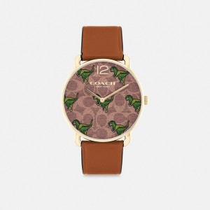 Coach Elliot Watch, 36 Mm Marroni | COH866299