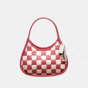Coach Ergo Bag In Checkerboard Patchwork Upcrafted Leather Rosa | COH864765