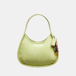 Coach Ergo Bag In Croc Embossed Coachtopia Leather Verdi | COH864782