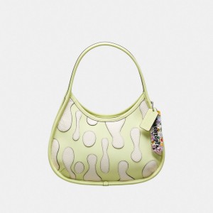 Coach Ergo Bag With Lava Appliqué In Upcrafted Leather Verdi Chiaro Colorate | COH864936