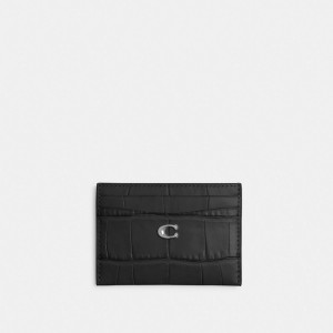Coach Essential Card Case Argento Nere | COH865611