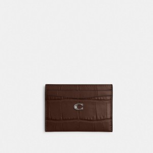 Coach Essential Card Case Argento | COH865651