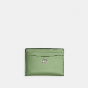 Coach Essential Card Case Argento | COH865682