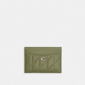 Coach Essential Card Case With Pillow Quilting Corallo | COH865650