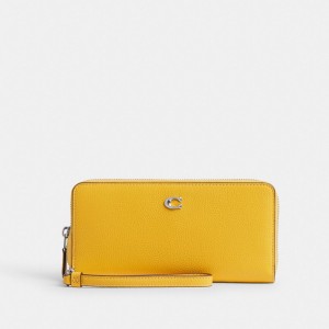 Coach Essential Continental Wallet Argento | COH865498