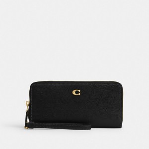 Coach Essential Continental Wallet Nere | COH865517