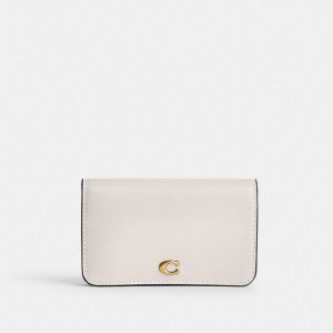 Coach Essential Slim Card Case Bianche | COH865539