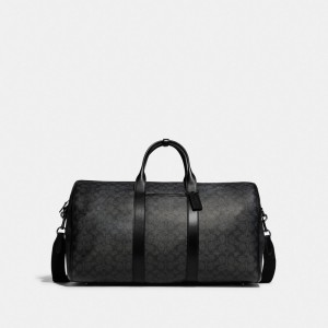 Coach Gotham Duffle Bag In Signature Canvas Nere Rame Grigie | COH866652