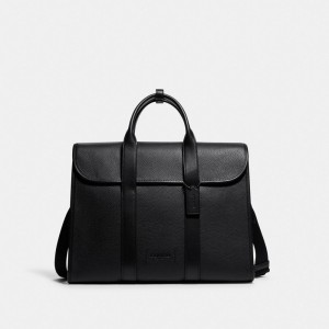 Coach Gotham Portfolio Bag Nere Rame Nere | COH866534
