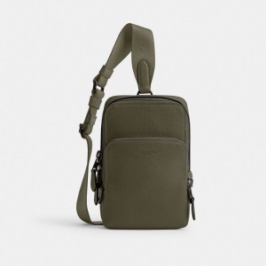 Coach Gotham Sling Pack 13 Verdi | COH866484