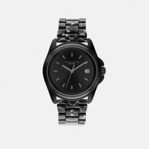 Coach Greyson Watch, 36 Mm Nere | COH866266