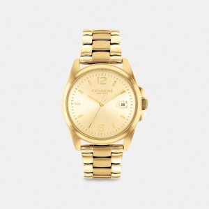 Coach Greyson Watch, 36 Mm Oro | COH866254
