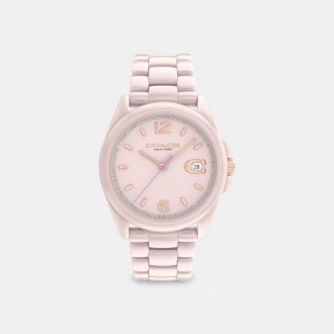 Coach Greyson Watch, 36 Mm Rosa | COH866235