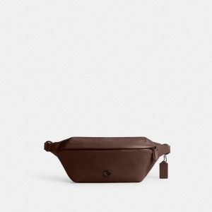 Coach Hall Belt Bag Cioccolato | COH865443