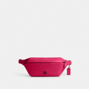 Coach Hall Belt Bag Rosa | COH865435