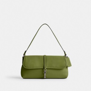 Coach Hamptons Bag Argento Verdi Chiaro | COH864729