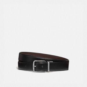 Coach Harness Buckle Cut To Size Reversible Belt, 32 Mm Nere Marroni | COH866998