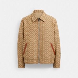 Coach Heritage Reversible Jacket Marroni | COH866872