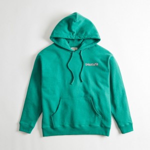 Coach Hoodie In 100% Recycled Cotton: This Is Coachtopia Verdi Colorate | COH865962