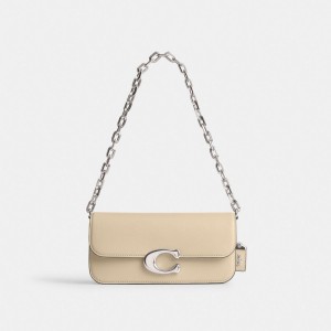 Coach Idol Bag 23 Argento Bianche | COH864809