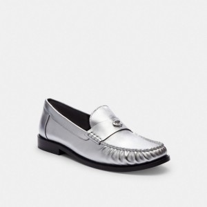 Coach Jolene Loafer Argento | COH865789
