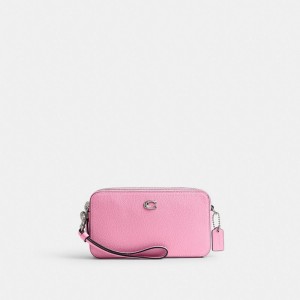 Coach Kira Crossbody Bag Argento Rosa | COH865623