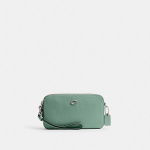 Coach Kira Crossbody Bag Argento Verde Acqua | COH865620