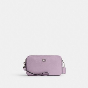 Coach Kira Crossbody Bag Argento Viola | COH865629
