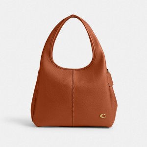 Coach Lana Shoulder Bag Marroni | COH865141