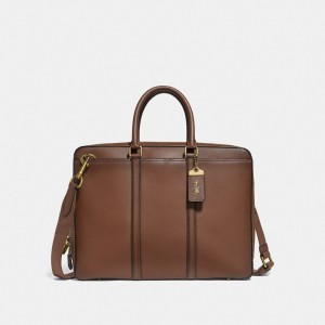 Coach Metropolitan Slim Brief Marroni | COH866525